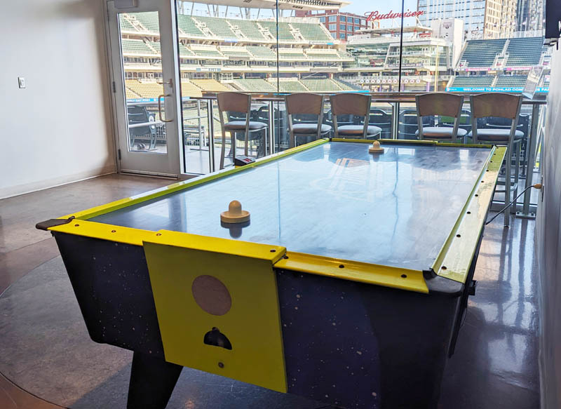 Rent an air hockey table for your next event