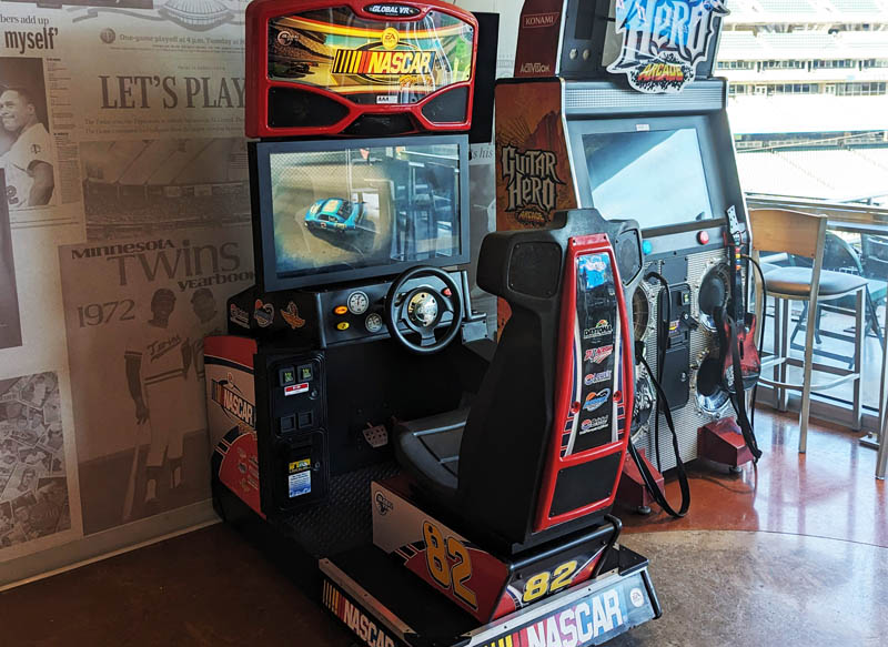 NASCAR driving game to rent for your next event