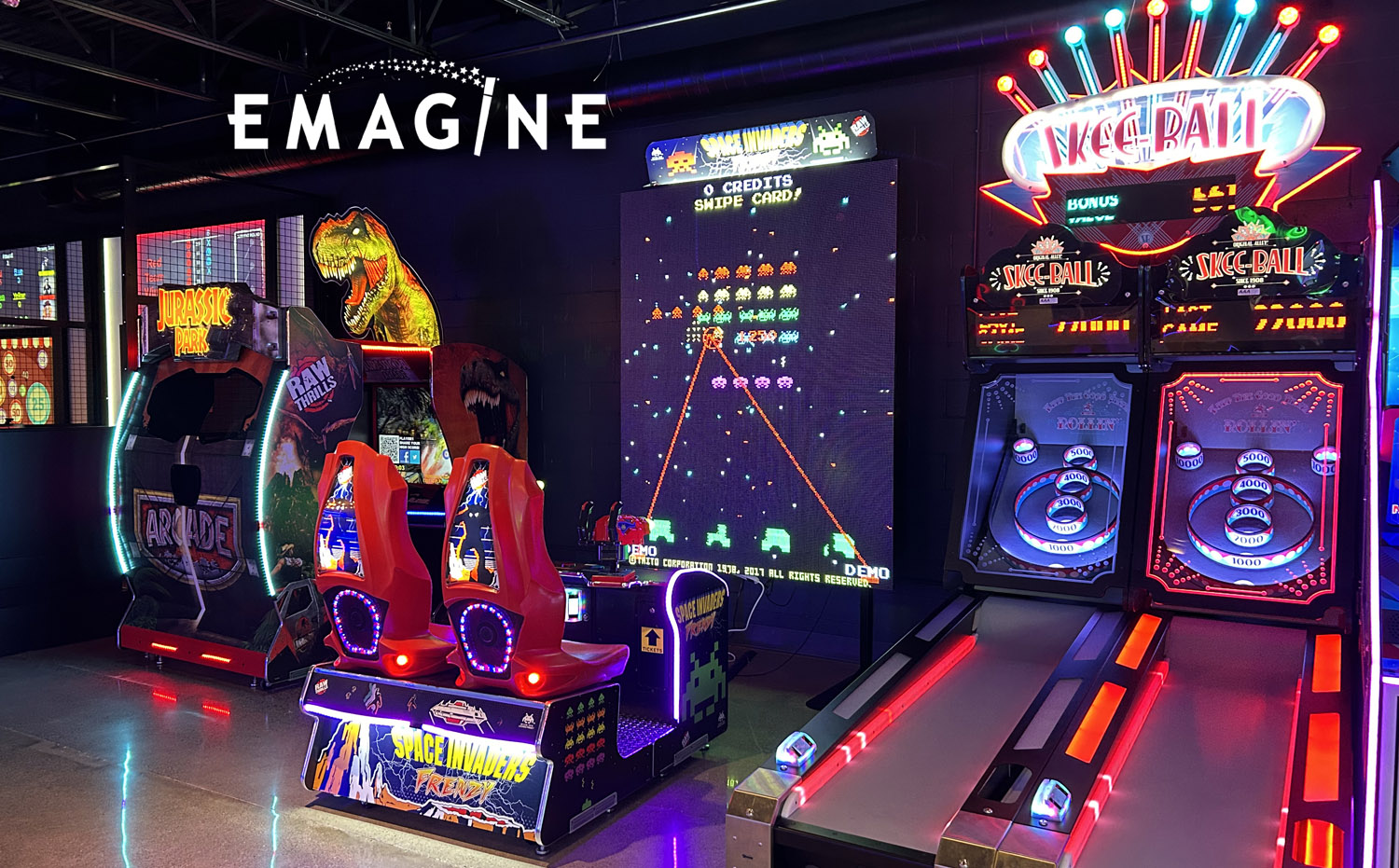 Emagine Theatre Rogers Adds New Entertainment Center