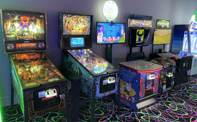 Expanded Arcade Room at Shakopee Bowl