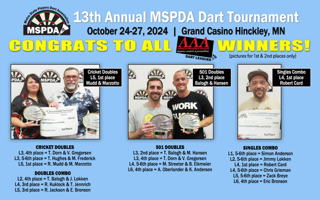 MSPDA 2024 AAA WINNERS