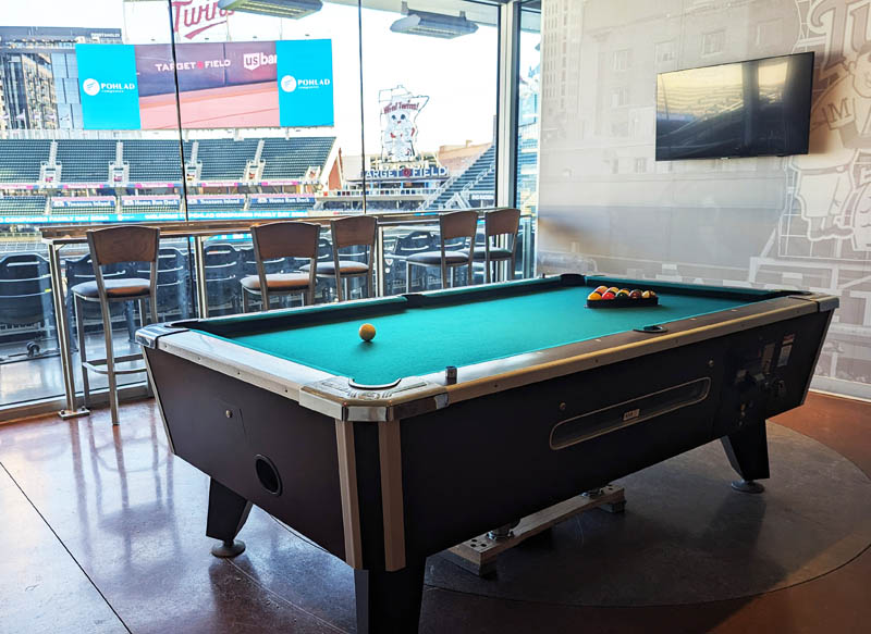 Pool Table for Event Rentals