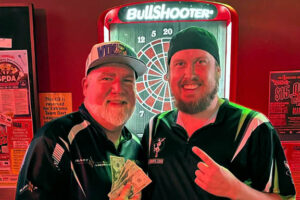 Shooters Saturday Dart Tournament Winners for August 2024