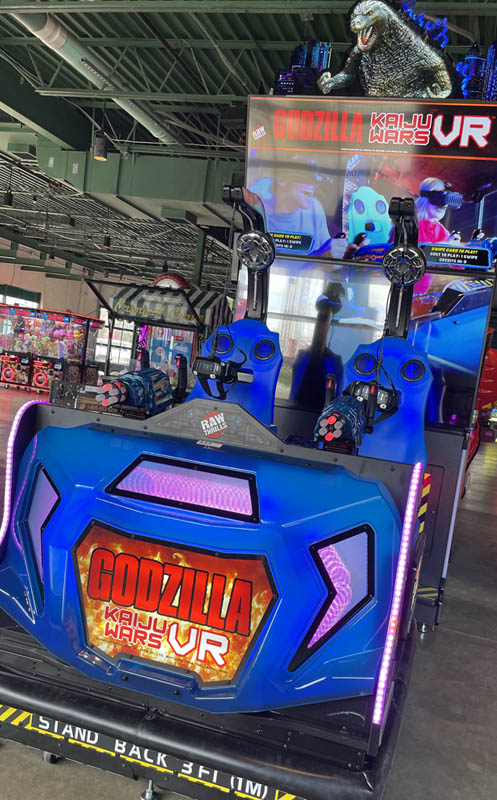 Valleyfair Godzilla VR Arcade Game